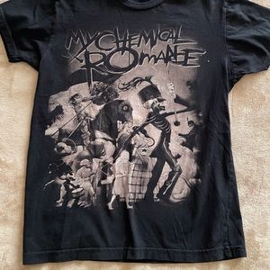 My Chemical Romance black rock tee shirt women’s size small pre owned